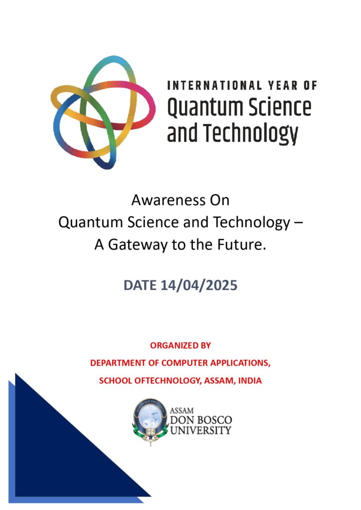 Celebration of World Quantum Day 2025 at Assam Don Bosco University