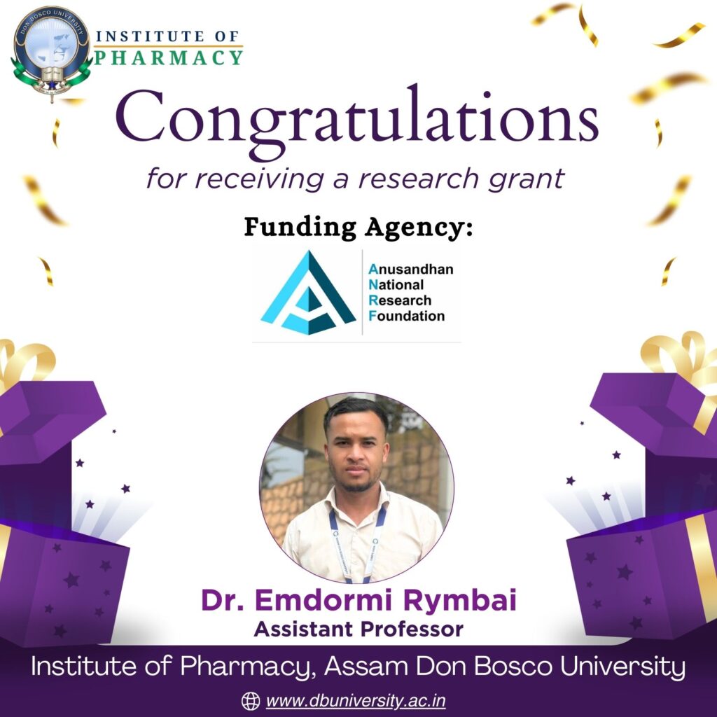 Congratulations!!!! A research Grant (ANRF)